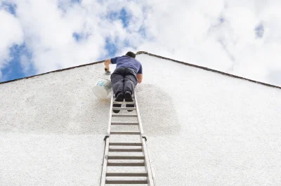 Peinture extérieure à Voillans — façades et ravalement
